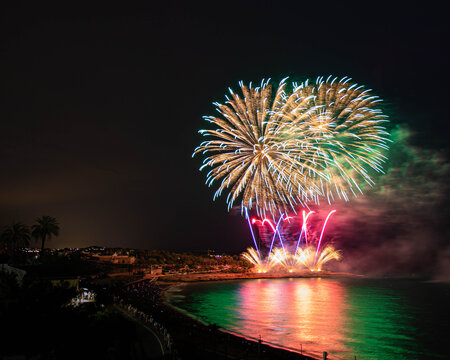 Concurso fuego artificiales de Tarragona