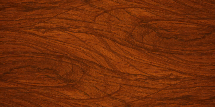 A natural brown wood texture background featuring a dark oak grain pattern on a weathered timber plank surface perfect for a rustic hardwood floor or table panel design