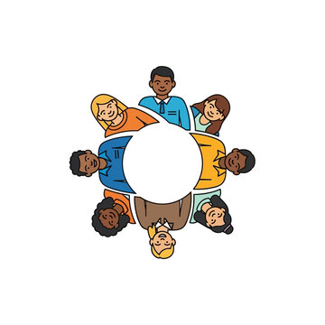 Circle Of Friends Clipart