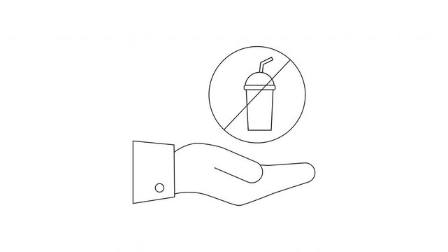 Say No to Sugary Drinks - A Visual Reminder.