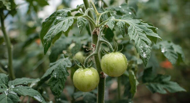 Tomato plant wilting from early planting and cold exposure without greenhouse acclimation