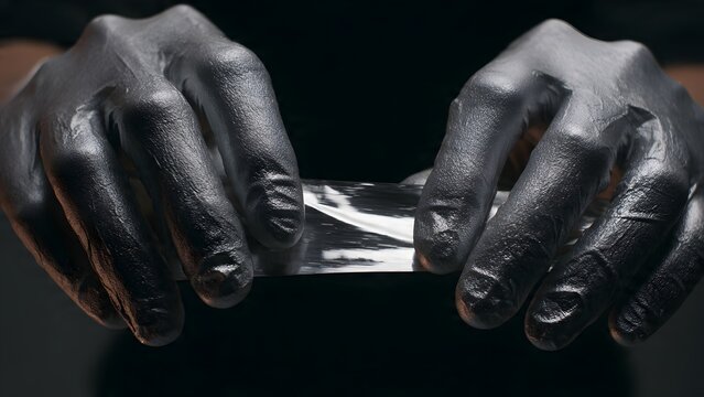 Close‑up of fibrous insulation being packed in a stud wall, 4K