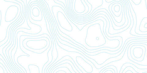 Abstract design with seamless pattern with lines topographic map. geographic mountain relief. the white on blue contours topography stylized height of the lines. geographic contour map paper texture. © Arte Acuático
