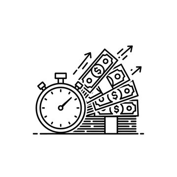 Time is money fast cash growth.