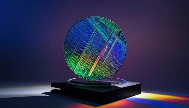 Iridescent Superconducting Thin Film Exhibit with Dazzling Spectrum Under Laboratory Lighting