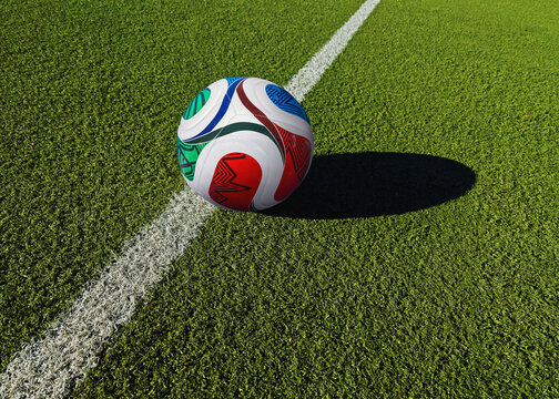 Germany, Hesse, Offenbach am Main, 09.04.2026 a 2026 FIFA World Cup grass - 2026 USA, Canada, Mexico.