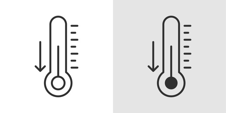 Cool Down Icon representing post-exercise recovery, relaxation, and body temperature regulation.