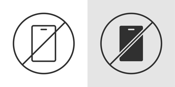 Digital Detox Icon representing reduced screen time, mental clarity, and healthy tech balance.