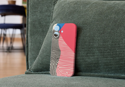 Mockup of Smartphone Case 