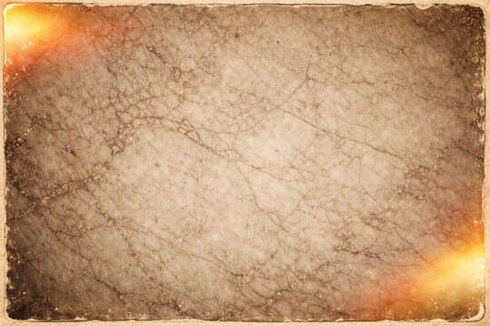 Antique photo effect with light leaks and textured marble backdrop