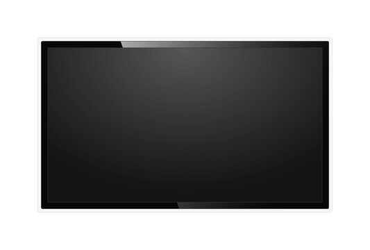 Minimal dark screen mockup background with futuristic digital display frame