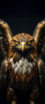 Majestic Golden Eagle Bird Portrait