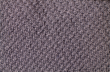 Fototapeta premium Macro photo of gray thread texture