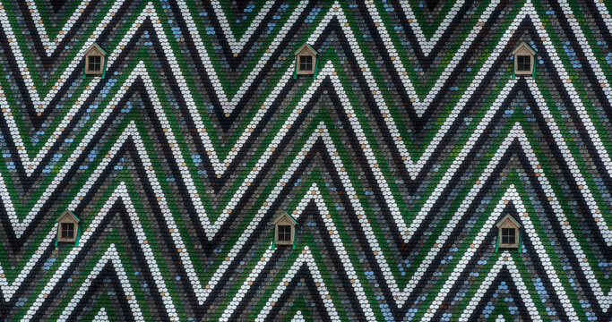 abstract background with triangles