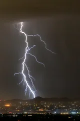 lightning over the city © Jennifer