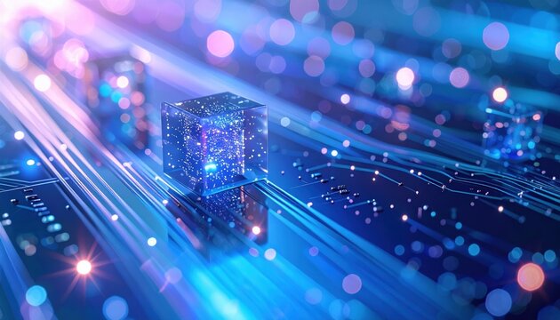 Quantum Photonic Qubits Traveling Through Optical Waveguides in a High-Tech Digital Network