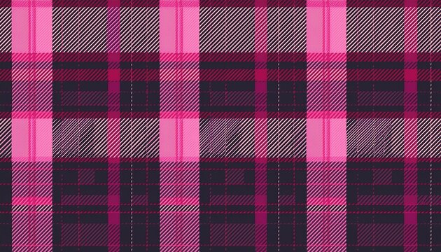 bed background plaid pattern herringbone check texture textile cell fabric tartan seamless in pink and dark colors