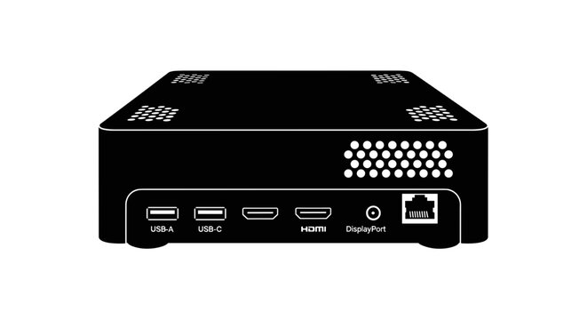 Computer Mini PC Device Box.