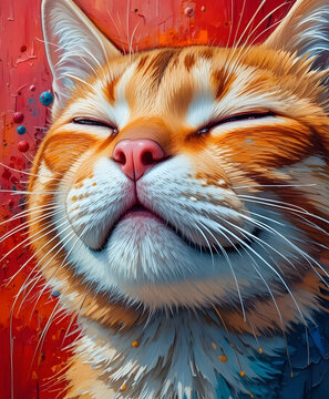 Serene Orange Whiskers