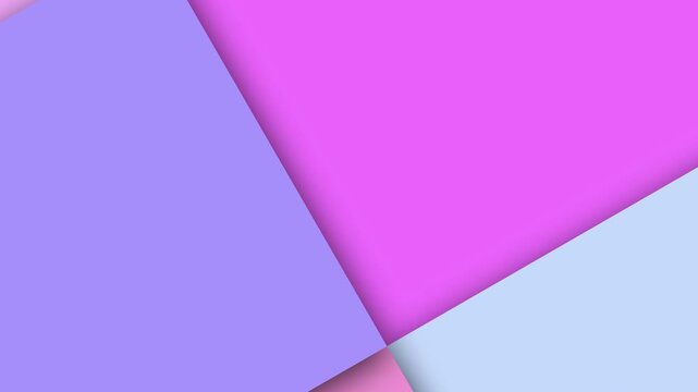 Vibrant Pastel Geometric Material Design Background Animation