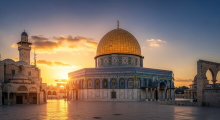 Obraz premium Dome of the Rock Jerusalem.