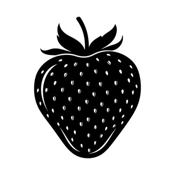 vector illustration of a strawberry