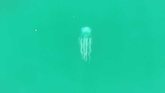 Box Jellyfish dangerous wild animal swimming Australia large