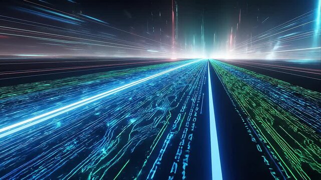High-speed digital data highway concept