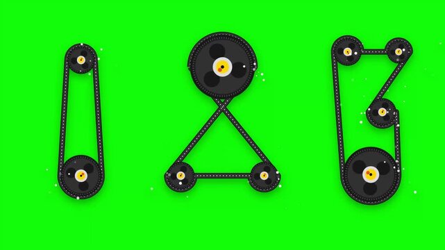 Exploring different configurations of essential belt and pulley drive systems for efficient power transmission in mechanical engineering designs