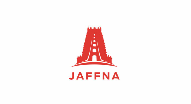 Jaffna Temple Logo - A Symbolic Representation of Culture and Heritage.