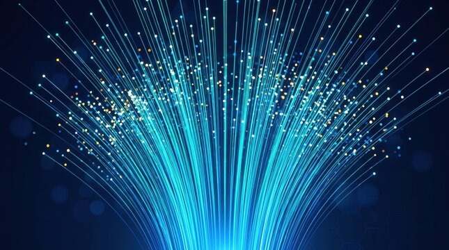 Press enter button on the keyboard computer Shield cyber Key lock security system abstract technology world digital link cyber security on hi tech Dark blue background, lock finger Keyboard