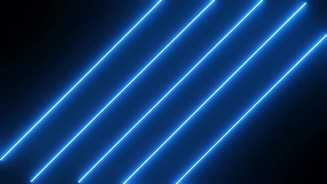 Diagonal blue glowing lines illustration
