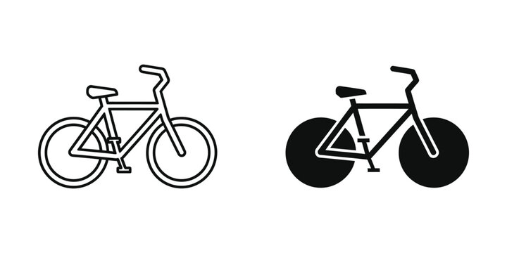 Comparison of traditional and fixed-gear bicycles with different wheel designs