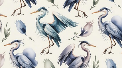 Obraz premium great blue heron ardea cinerea