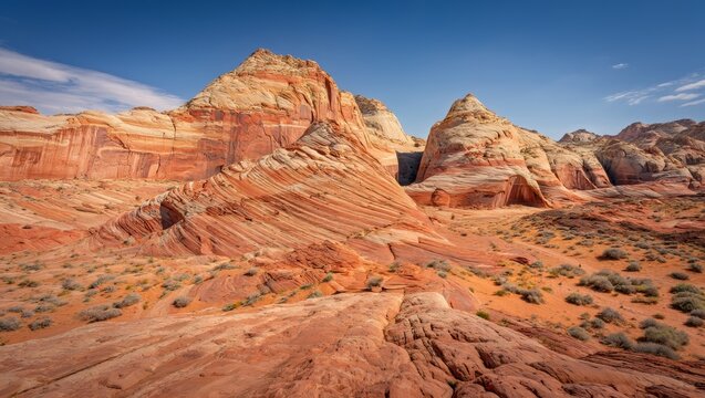 The Wave Rock Formations in Arizona