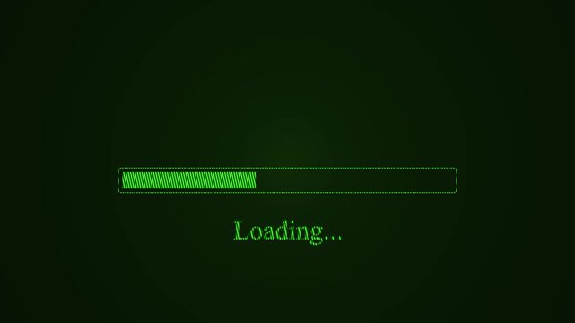 loading bar icon line buffering and progress loading animation loop