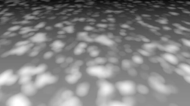 木漏れ日 モノクロ 抽象的な光と影 背景素材 幻想的 ぼかし/ Black and white sunbeams filtered through leaves abstract light and shadow background soft focus dappled sunlight