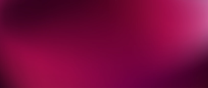 Dark cherry color gradient background. Abstract plum noir gradation wallpaper. Blurred smooth red purple backdrop. Luxury elegant burgundy texture for banner, flyer, presentation. Vector illustration