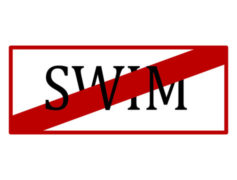 do not swim