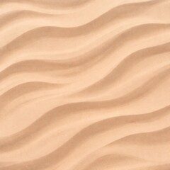 Fototapeta premium Sandy dune landscape with wavy sand patterns in the desert