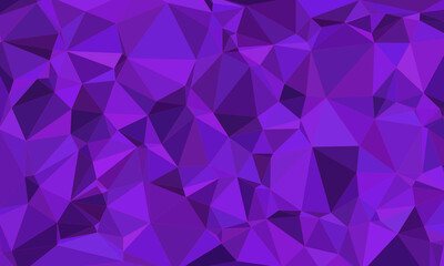 Obraz premium vibrant purple geometric abstract texture with dynamic lighting and depth