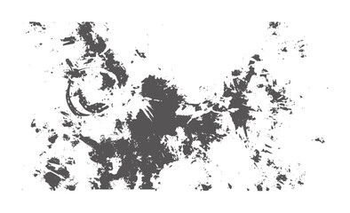 Obraz premium Dark grey abstract splatters and textures white grunge