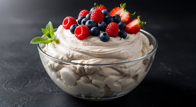 Protein Fluff Whey Casein Fitness Sweet Snack