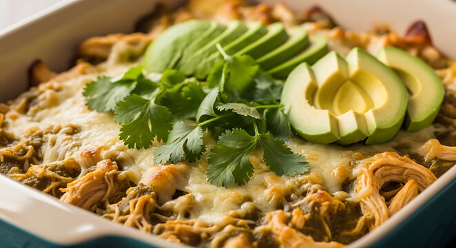 Low Carb Chicken Enchilada Casserole Cauliflower Tortillas Diet Mexican