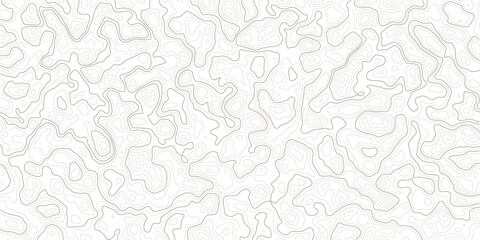 Obraz premium Topographic map contour lines pattern texture background illustration design element