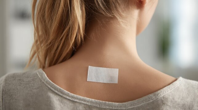 Medical Adhesive Patch Back Neck Skin Therapeutic Transdermal Treatment Pain Relief Healthcare