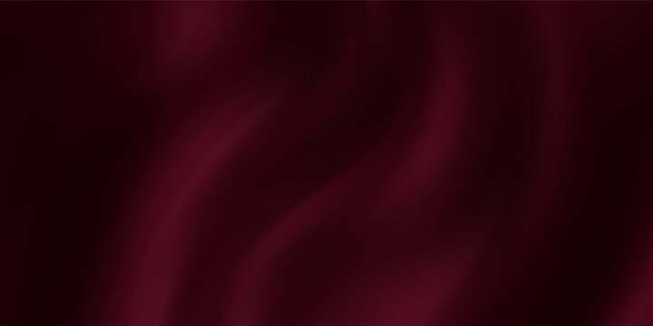 Black dark deep burgundy ruby cherry plum red abstract background. Silk satin velvet fabric. Elegant luxury rich. Curtain drapery fold line wave flow. Romance, Valentine, Birthday. Christmas. Design.