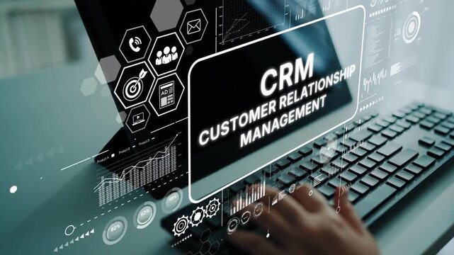 Innovative Customer Relationship Management Concept for Digital Business Solutions and Strategies in Modern Technology. Asymptotic smart data analytic.