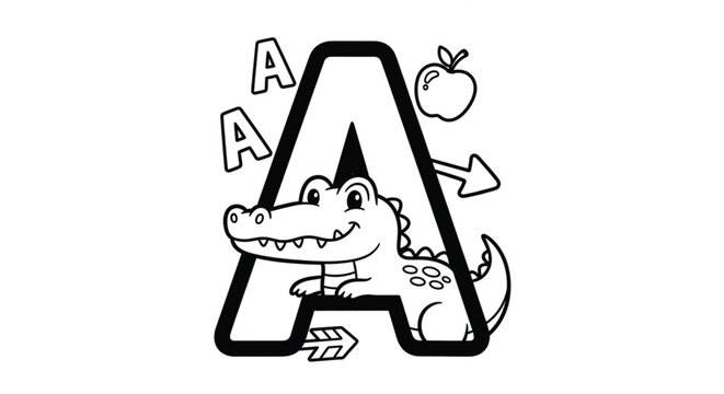 alphabet letter a