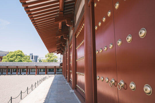 四天王寺、約1400年もの歴史を有する大阪を代表する由緒正しい寺院、大阪、日本
